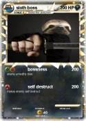 sloth boss