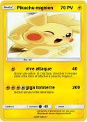 Pikachu mignion