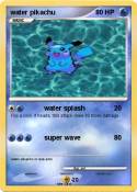 water pikachu