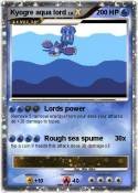 Kyogre aqua lor