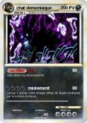 chat demoniaque