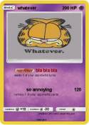 whatever