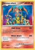 Pokemon attack