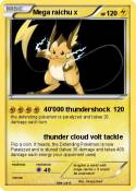 Mega raichu