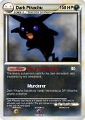 Dark Pikachu