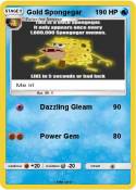 Gold Spongegar