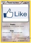 Thank You Note
