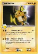 Dark Raichu