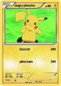 angry pikachu