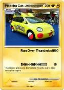 Pikachu Car