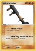 rocket launcher