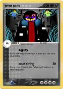 error sans