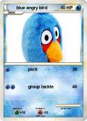 blue angry bird