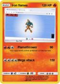 Iron flames