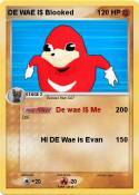 DE WAE I$ Blook