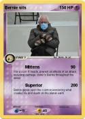 Bernie sits