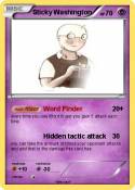 Sticky Washingt