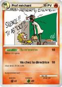Prof méchant