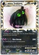 anime Toothless