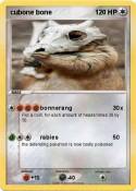 cubone bone