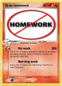 Ya no homework