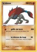 la vitesse