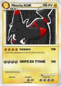 Pikachu NOIR