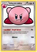 Kirby en colère
