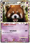 omga red panda