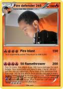 Fire defender