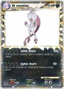 M mewtwo