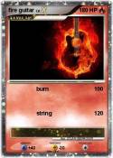 fire guitar