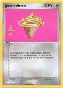 glace italienne