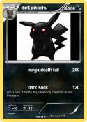 dark pikachu