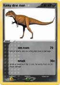 funky dino man