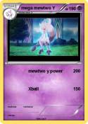 mega mewtwo Y