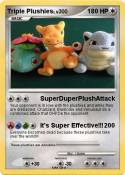 Triple Plushies