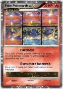 Fake Pokecards