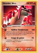 Groudon Niv.x