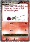 love for you