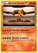 Nuclear bomb