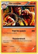 Fire scorpian