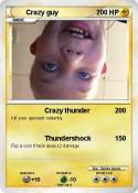 Crazy guy