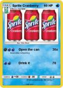Sprite Cranberr