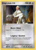 King Louis XVI