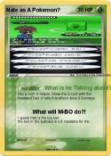Nate as A Pokem