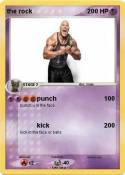 the rock