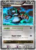 Dark groudon