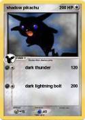 shadow pikachu