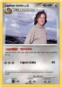 capitan lento